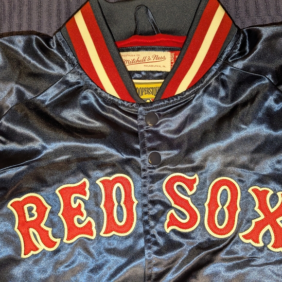 Mitchell & Ness Red and Blue Cooperstown Jacket - Picture 2 of 7